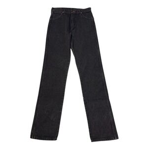 Vintage Wrangler 13MWZPB Cowboy Cut Jeans Mens 32x36 Black Denim USA Made